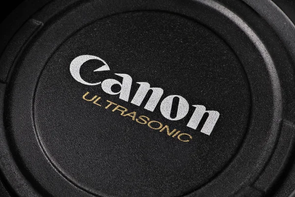 Canon ultrasone lenzen — Stockfoto