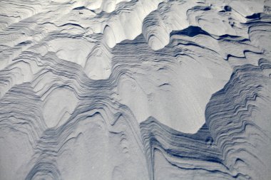 Snow dunes clipart