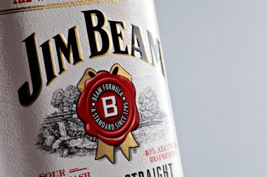 Jim beam burbon viski şişesi