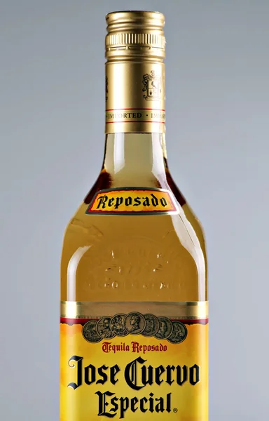 Jose Cuervo tequila bottle — Stock Photo, Image