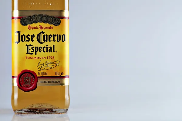 Jose cuervo butelka tequili — Zdjęcie stockowe