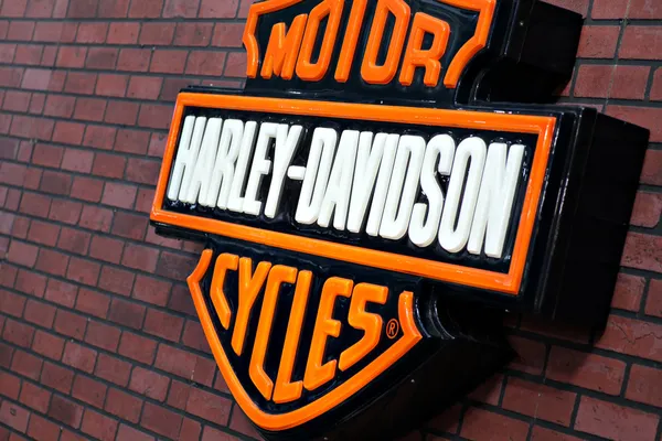 Logo Harley davidson — Foto de Stock