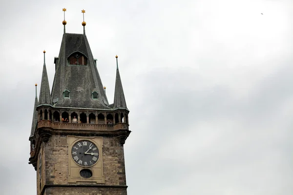 Prague astronomical clock tower — Stock Photo, Image