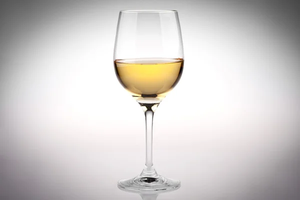 Bicchiere di vino bianco — Foto Stock