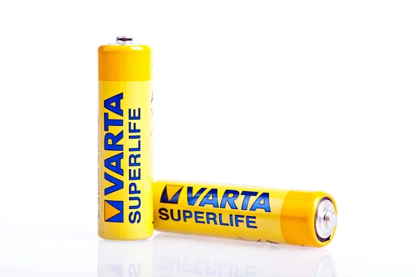 Baterias Varta — Fotografia de Stock
