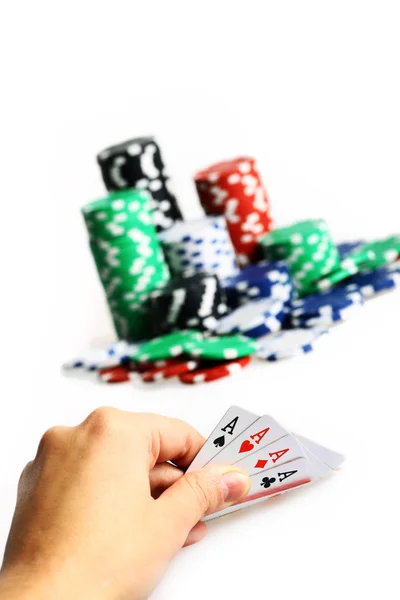 Four aces — Stock Photo, Image