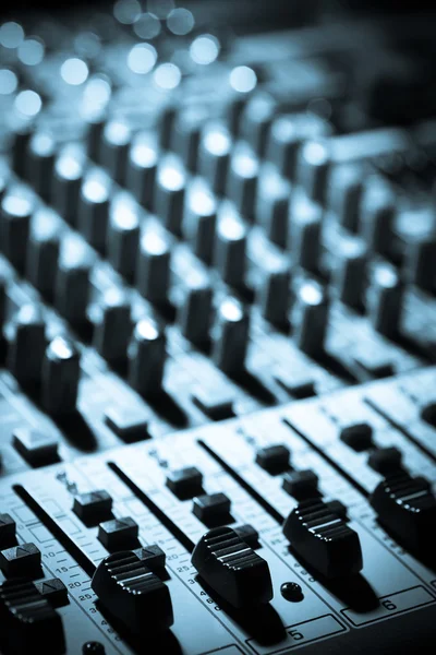 Music mixer desk — Stock Photo, Image