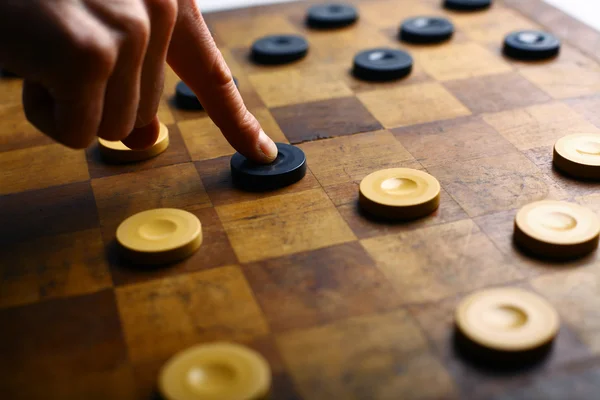 Checkers game — Stock Photo, Image