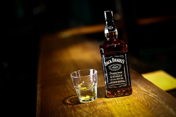 Jack Daniel van whisky — Stockfoto