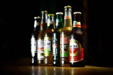 Various beers clipart