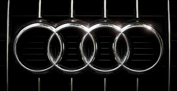 Audi logosu — Stok fotoğraf