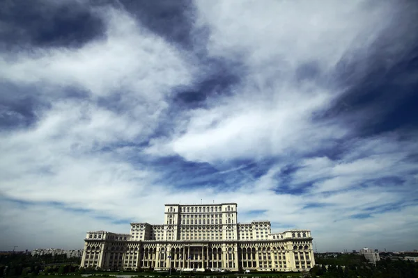 Palácio do Parlamento romeno — Fotografia de Stock