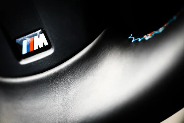 Volan BMW M3 — Fotografie, imagine de stoc