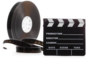 Film sinema ve reel clap