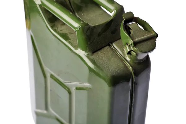 Jerrycan verde — Fotografia de Stock