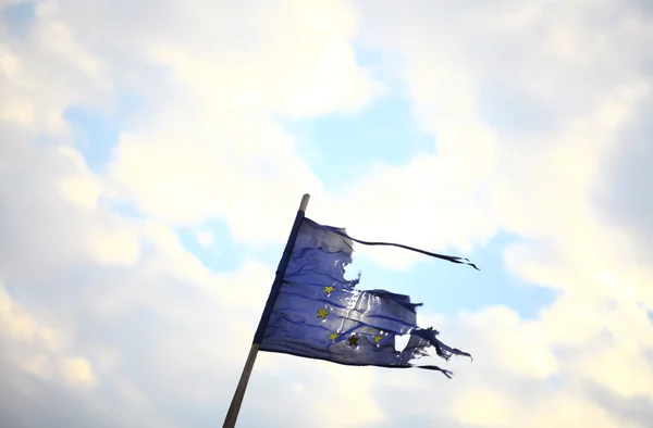 Broken E.U. — Stock Photo, Image