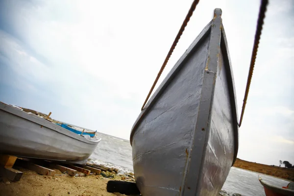 Barcos junto al mar — Foto de Stock