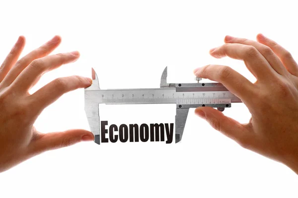 The size of our economy — Stock Photo, Image