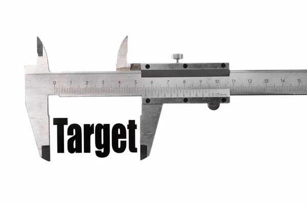 How big is our target — Stock Photo, Image