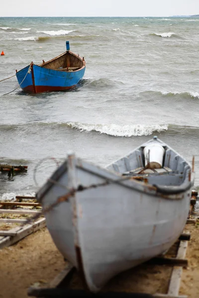 Boats by the sea — Stock Photo, Image