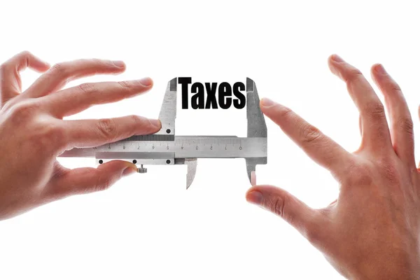 Le montant de nos impôts — Photo