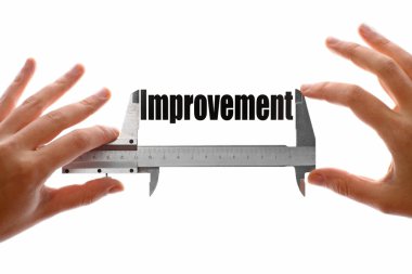 Measuring improvement clipart