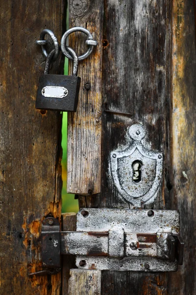 Vintage anahtar deliği — Stok fotoğraf