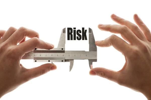 Mäta risk — Stockfoto