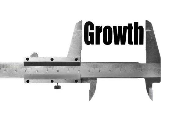 Measuring growth — Stock Photo, Image