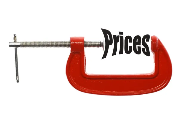 Preços de compressão — Fotografia de Stock