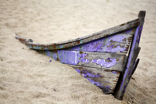 Barca abbandonata — Foto Stock