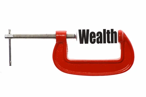 Compress wealth — Stock Photo, Image