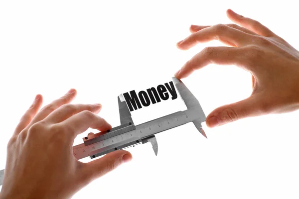 The size of our money — Stock Photo, Image