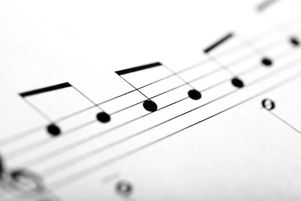 Musical notes — Stock Photo, Image