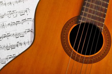 Klasik Gitar ve notlar