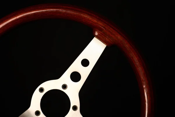 Vintage steering wheel — Stock Photo, Image