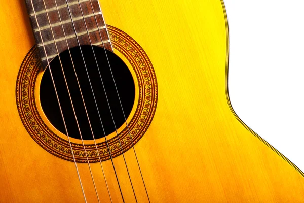 Detalhe da guitarra — Fotografia de Stock