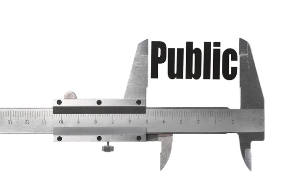 The size of our public — Stock Photo, Image