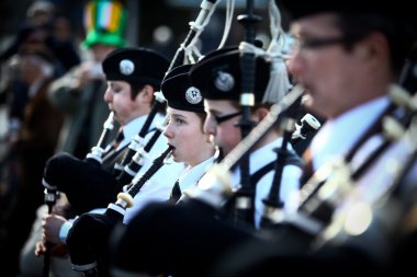 Saint patrick parade, Bükreş, Romanya.