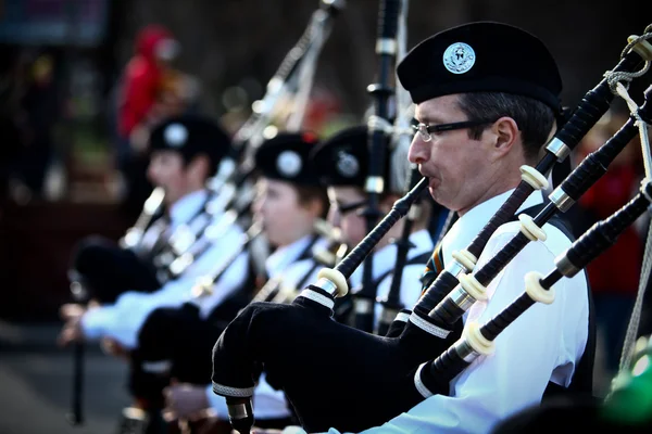 Parade Saint Patrick di Bucharest, Rumania . — Stok Foto