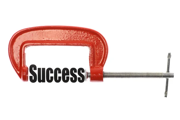 Comprimeren van succes — Stockfoto