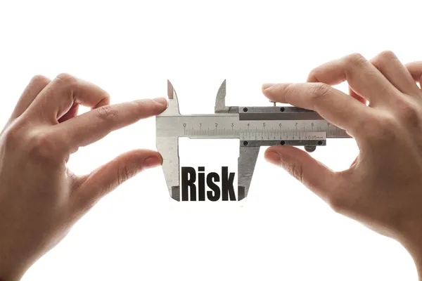 Measuring risk — Stock Photo, Image