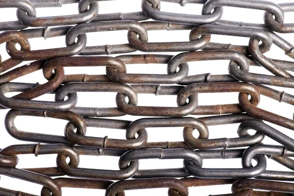 Rusty chains — Stockfoto