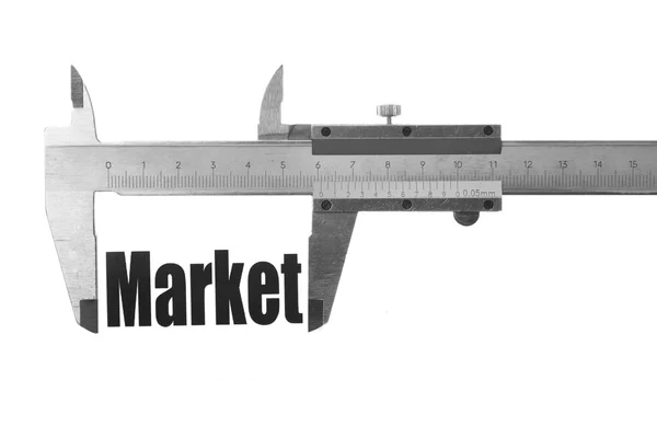 本港市场的规模 — 图库照片