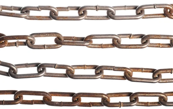 Rusty chains — Stock fotografie