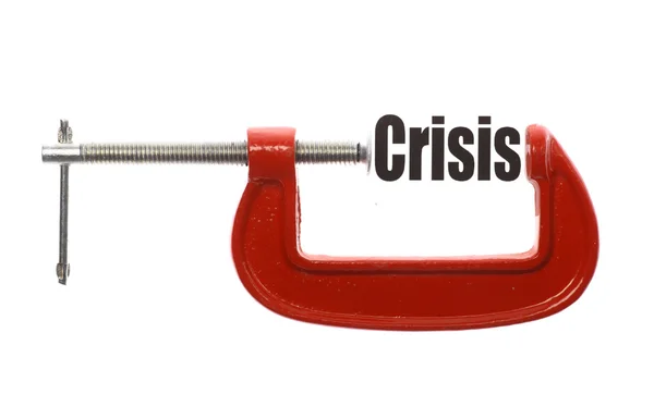 Compress crisis — Stock Photo, Image