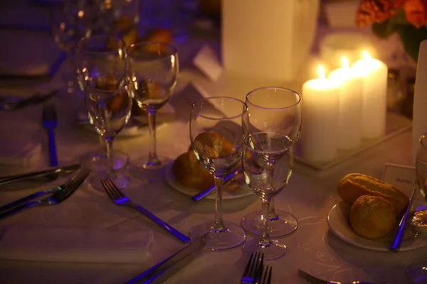 Abendessen im Restaurant — Stockfoto