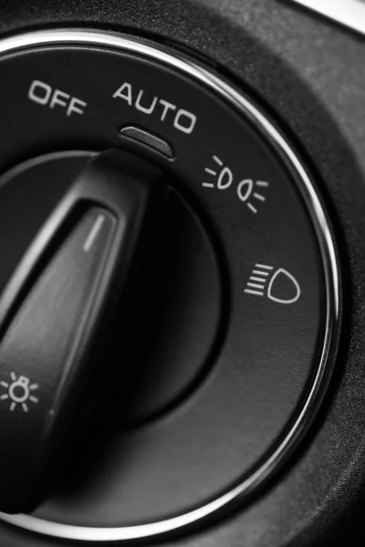 Headlights button — Stock Photo, Image