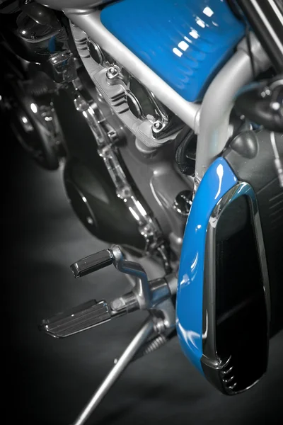 Motocykl podnóżek — Zdjęcie stockowe