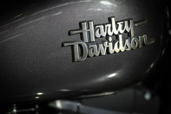 Harley-Davidson tanque de motocicleta — Fotografia de Stock